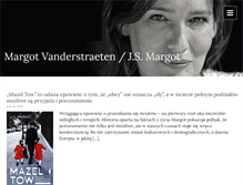 Tablet Screenshot of margotvanderstraeten.com